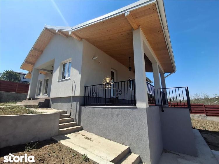Casa parter cu beci finalizata -500mp teren Valea Adanca. - 7