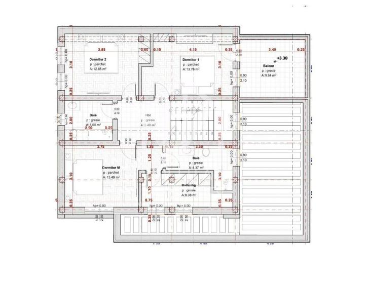 Casa individuala cu 4 camere, 130mp utili+terasa (19mp), teren 360mp - 6