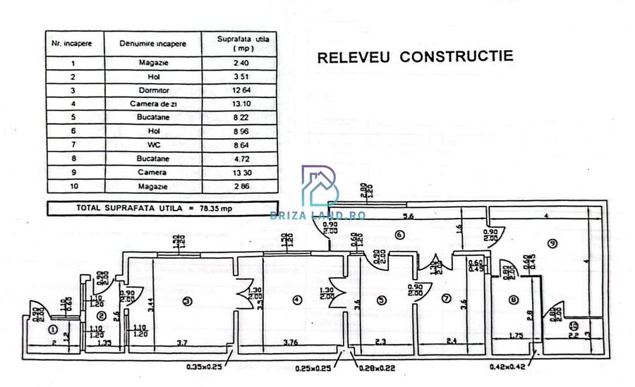 Bucurestii Noi, Laminorului, casa sup. 88mp, 3 camere, teren 126mp - 10