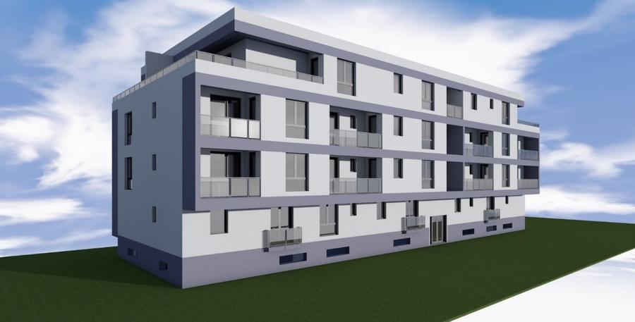 Dobroesti | Teren 2000 Mp | Proiect Autorizat S+D+P+3 | 23 Apartamente - 2