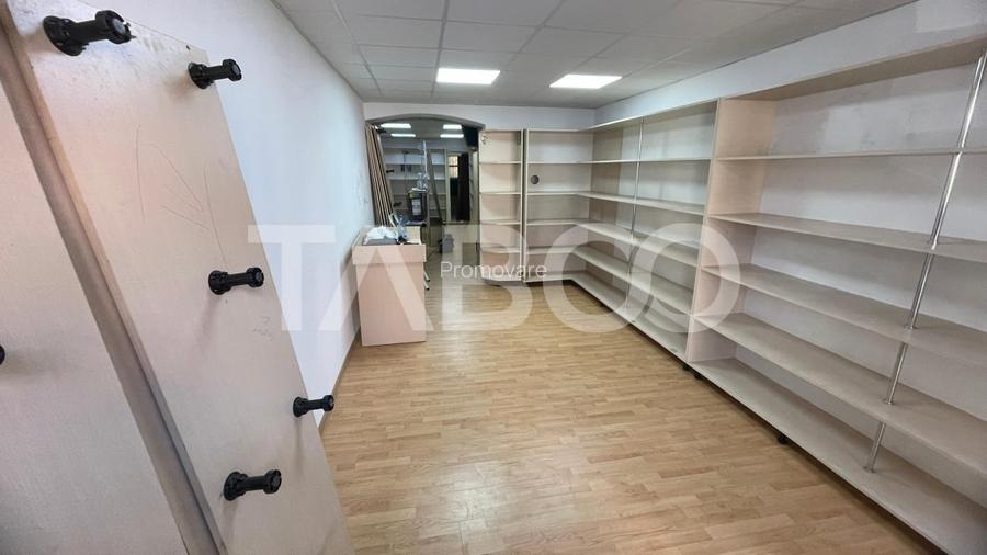Spatiu comercial de vanzare-central trafic pietonal vitrina