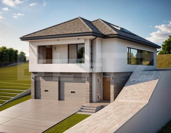 Casa de vanzare, 4 camere, 95 mp, panouri solare,teren 500 mp, Casa de vanzare, 4 camere, 95 mp, panouri solare,teren 500 mp,