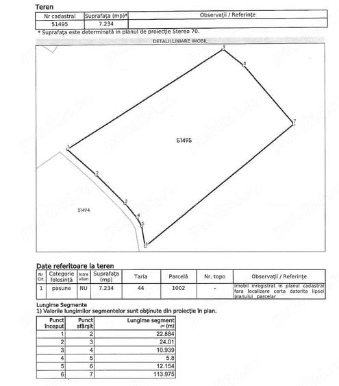 Terenuri extravilane pasune 3,5 ha. Nicula,Gherla ,jud.Cluj - 4