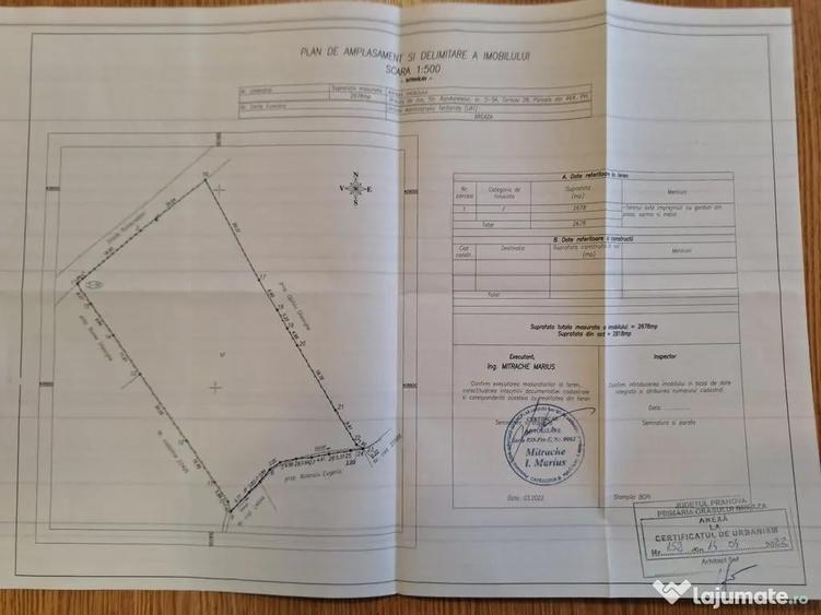 Teren intravilan Breaza - 2