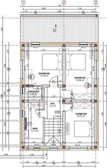 Casa individuala P+1 130mp utili teren de 500mp in Sura Mica - 4