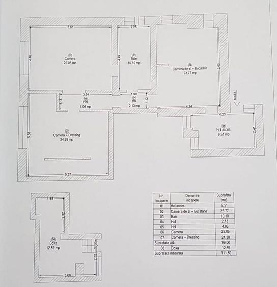 Apartament central, 3 camere  renovat complet, comision 0 - 23