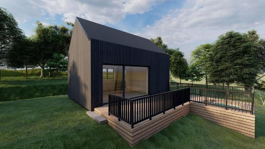 Oportunitate: teren intravilan 2500 m2 cu proiect de tiny house aprobat! - 1