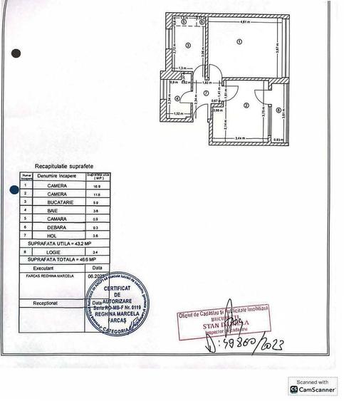 Apt 2 cam stradal Dimitrie Cantemir - et 1 - renovat - 15