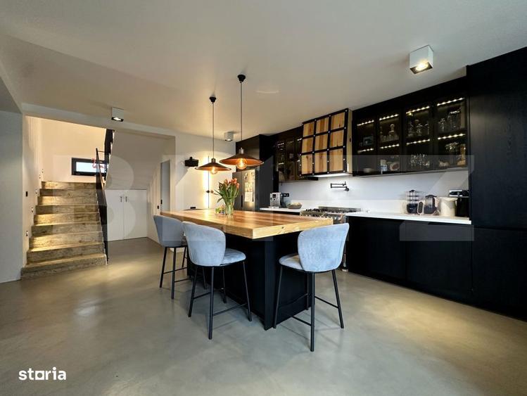 Casa moderna stil industrial, 120 mp utili, zona intrare Baciu - Cluj - 3