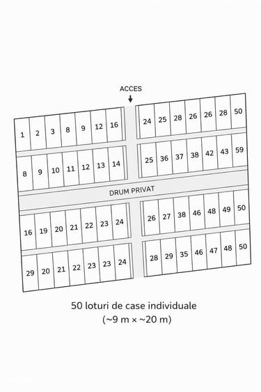 Teren intravilan TunariDimieni, 20.867 mp, ideal investitie - 12