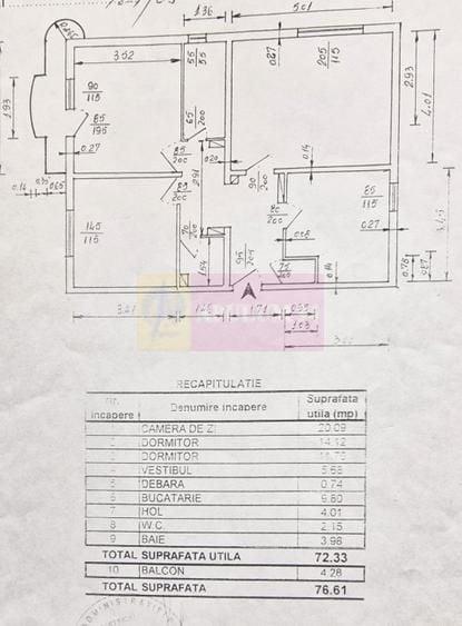 Vand apartament 3 camere zona 13 Septembrie - Sebastian (Prosper Mall) - 3
