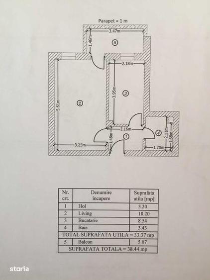 Apartament de Inchiriat Strada Biruintei + Loc de Parcare - nefumatori - 8