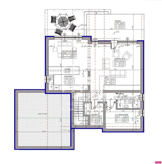 Casa individuala - 203 mp utili si teren de 500 mp - Selimbar - 4