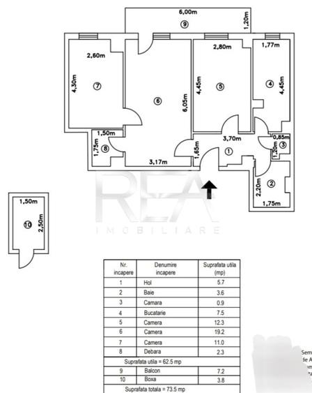 3 camere 10/10, bloc 1982, anvelopat-Drumul Taberei - 1