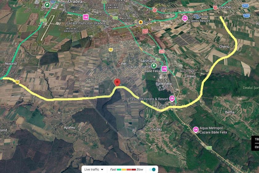 Teren Construcții intravilan de 16144 mp, în Exterior Sud
