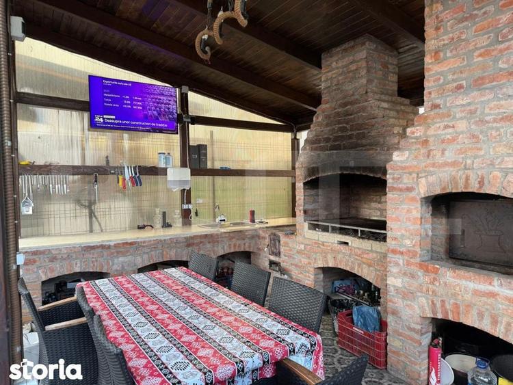 Casa individuala mobilata, 4 camere, teren 400mp foisor complet utilat - 13