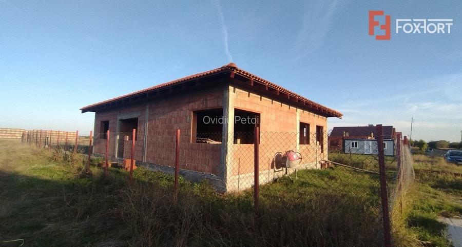 Casa individula la ROSU, 4 camere - Becicherecu Mic, teren 499 mp