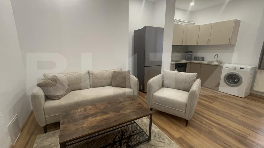 Apartament cu 2 camere semidecomandat, mobilat în Europa
