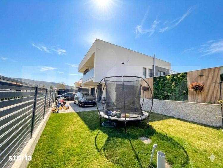 Casă cu 4 camere cu Teren 500 Mp în Baciu