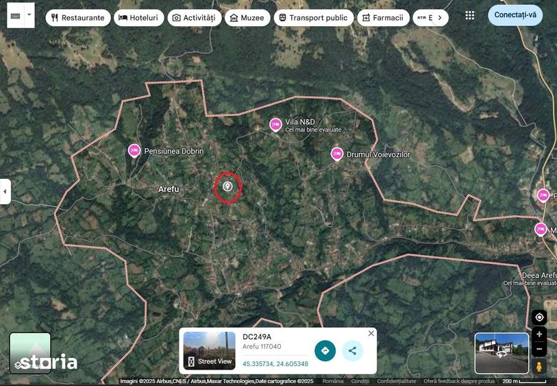 Casă cu 3 camere cu Teren 472 Mp în Arefu