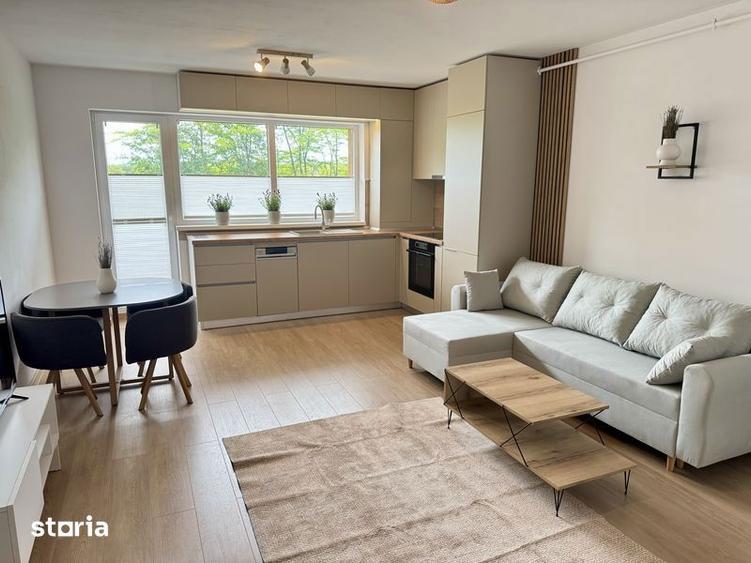 Apartament cu 2 camere, mobilat în Sânpetru