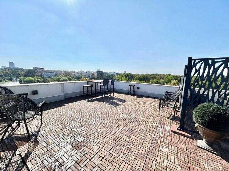 Penthouse with a generous terrace, with a superb view of Herastrau Park - 1