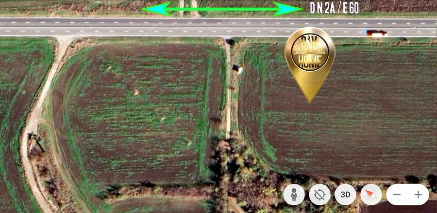 Teren de inchiriat 10200 mp DN2A E60 Mihail Kogalniceanu - 2