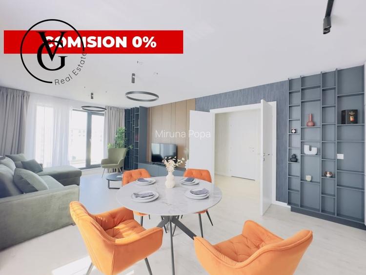 Apartament cu 3 camere semidecomandat în Băneasa