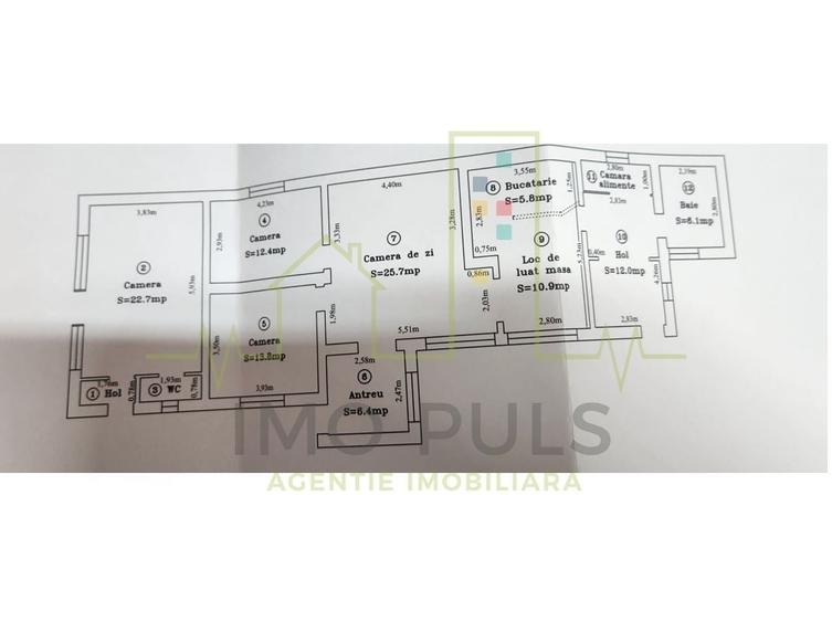 Casa individuala. Mobilata si utilata. Garaj. - 17