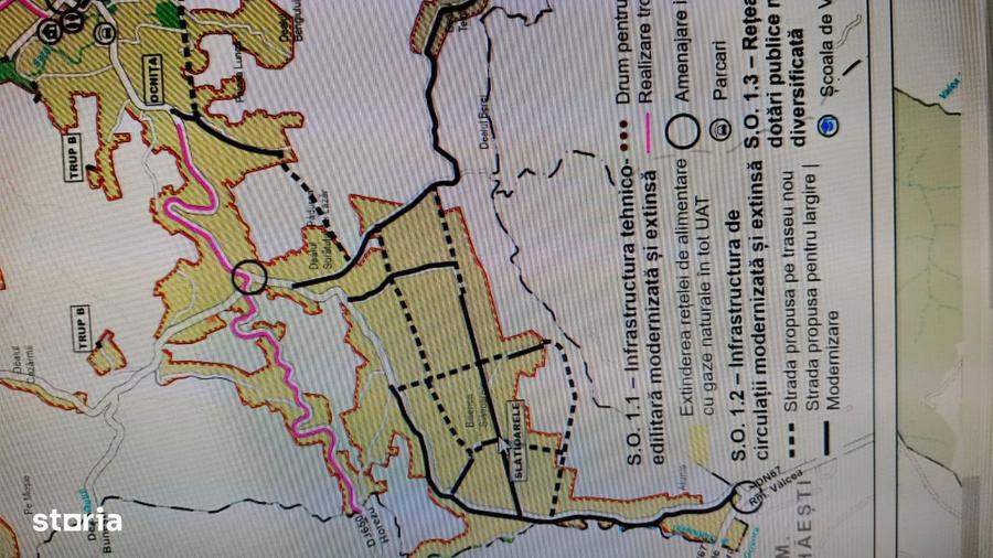 Ocnele Mari , Slatioarele, 2500mp plat , priveliste - 4