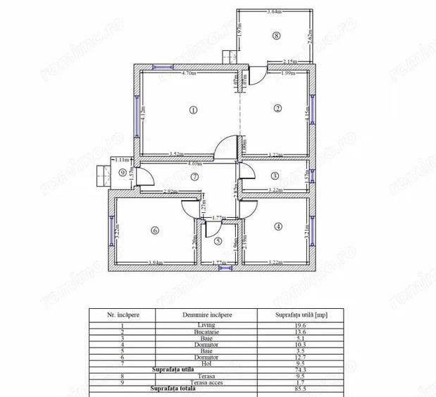 Casa Individuala Oituz | 85mp | incalzire pardoseala | teren 410mp - 10