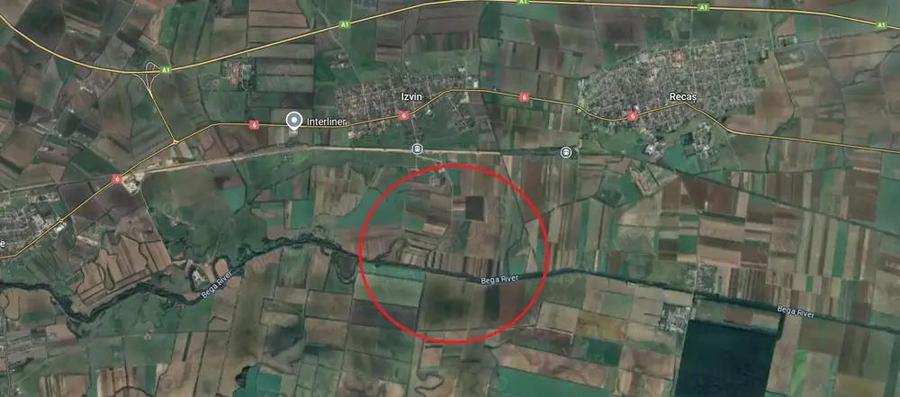 Izvin - Teren agricol - S:5000mp - Front la Bega - 2