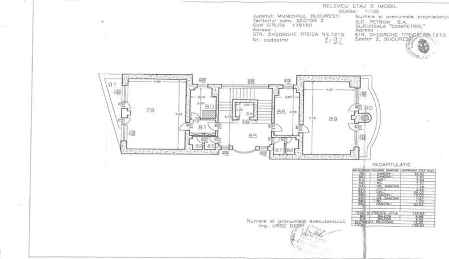 Spatii birouri de inchiriat Barbu Vacarescu de la 51 mp - 7