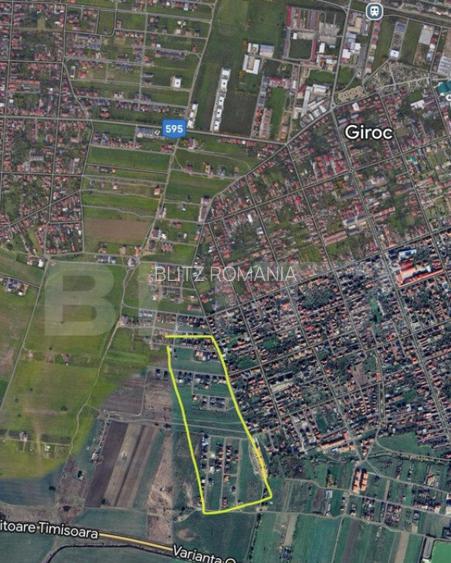 Teren intravilan 817 mp, Giroc!