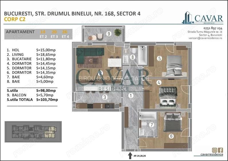 Proiect Nou Cavar Residence Binelui 168 Proiect Nou Cavar Residence Binelui 168