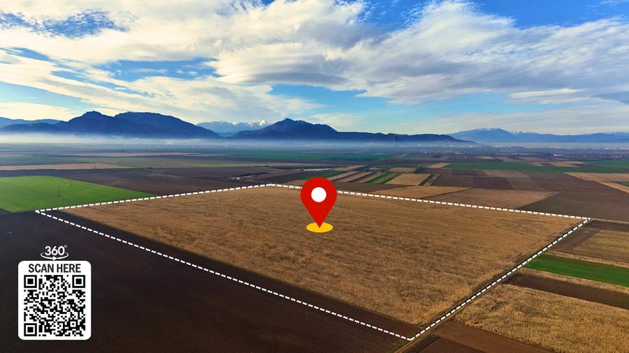 Teren 32,5 Ha compact Prejmer, Brasov. Imagini drona,tur/360 - 1