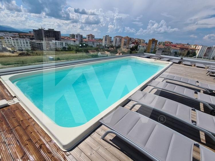 Apartament de lux de inchiriat 3 camere cu piscina exterioara in Sibiu - 2