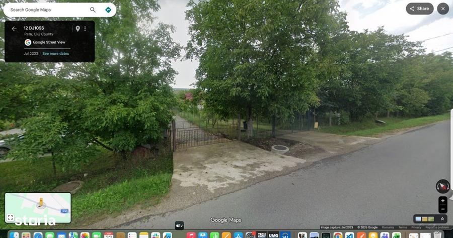 Teren intravilan cu suprafata de 800 mp situat in Pata - 1