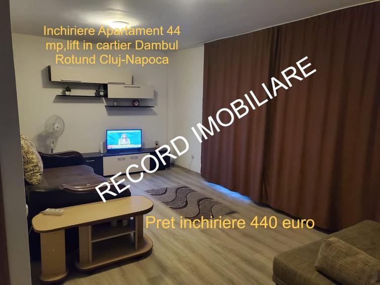 Inchiriere ocupare imediata 44 mp cartier Dambul Rotund,et.5/7,lift - 1