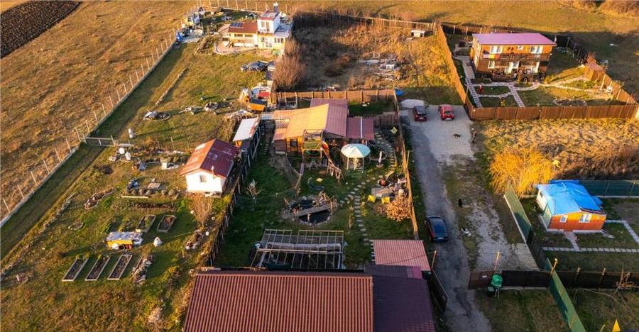 FILM3D!Cabana cu autenticitate, mobilata,utilata,teren700mp, - 3