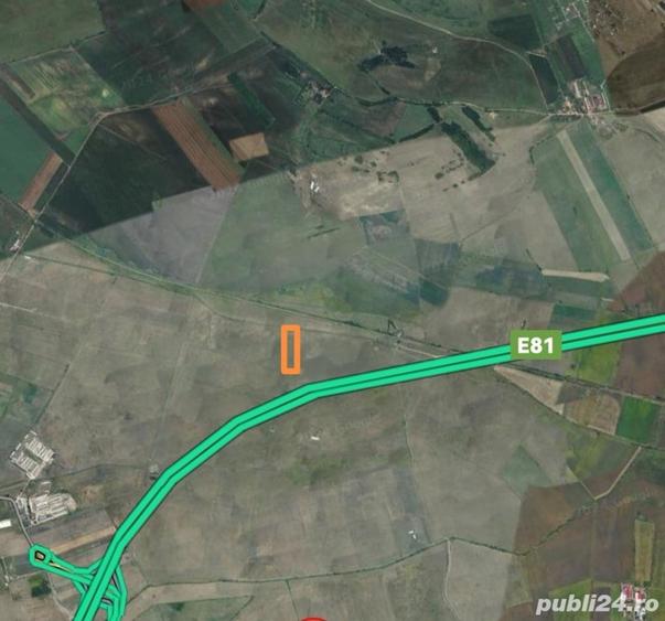 Teren de 2500 mp, în Nord
