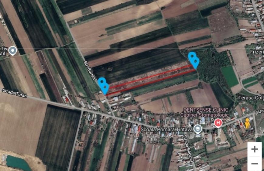 Teren Construcții intravilan de 12500 mp, în Grădinari