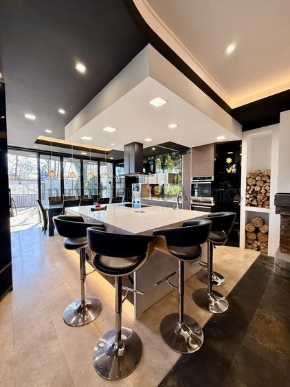 Vilă P+1+M cu lift, 262 mp utili, 2 terase panoramice, teren 348 mp - 9