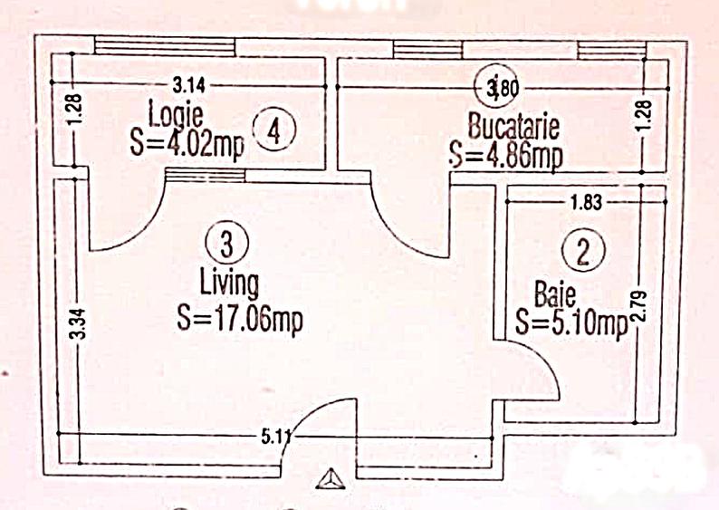 Garsonieră Focșani zona Spital-Kaufland - 1