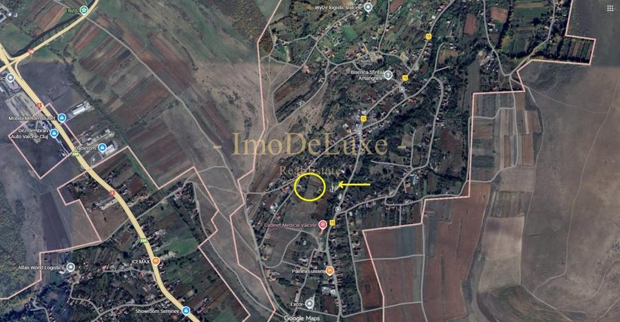 Teren intravilan in Valcele, 1604mp, front 22 ml, zona centrala - 2