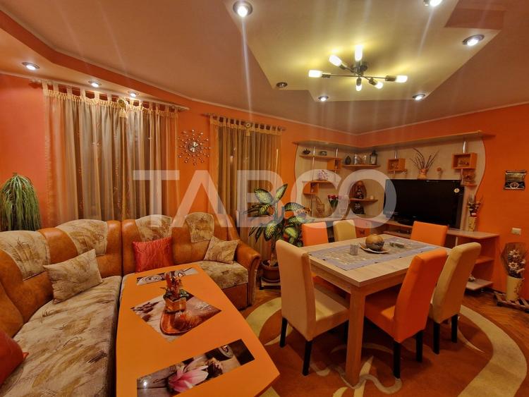 Apartament 89 mpu 4 camere 2 bai loc parcare si pivnita central Sibiu - 10