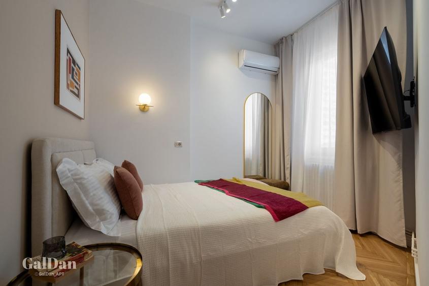 Apartament cu 4 camere, mobilat în Cișmigiu
