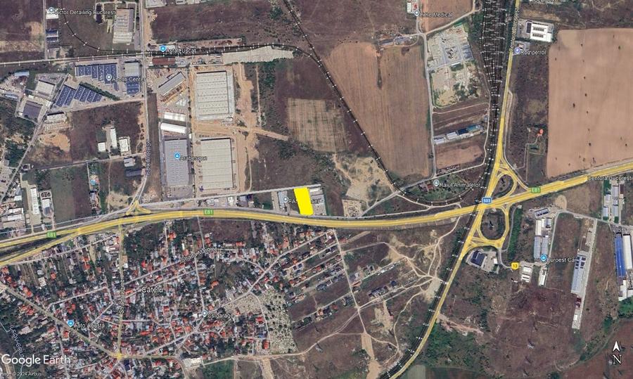 Teren industrial Theodor Pallady - Arabescque 2.871 mp / d-30 m - 1