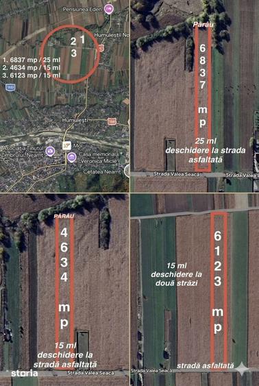 Targu Neam? - Str. Valea Seaca: Teren intravilan, asfalt, utilita?i - 2