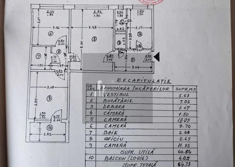 3 camere 5 MINUTE METROU 1 DECEMBRIE 1918 DE RENOVAT - 7
